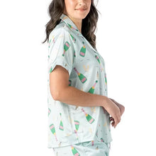 Best Brunch Satin Collared Lounge Top