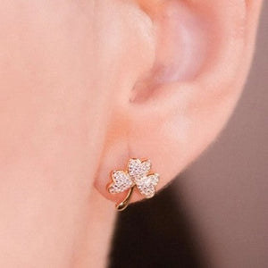 Shamrock Stud Earrings