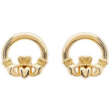 Claddagh Stud Earrings