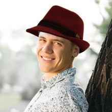 Trilby Fedora Button Band Hat
