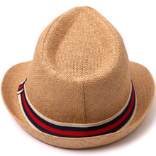 Fedora Striped Band Hat