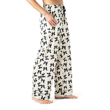 Bow So Lovely Satin Pajama Pants