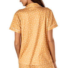 Mellow Yellow Collared Lounge Top