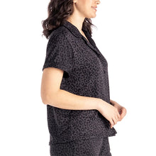 Wild for Naps Collared Lounge Top