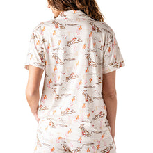 Hold Your Horses Collared Lounge Top