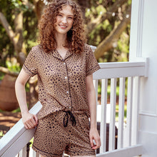 Seeing Spots Collared Lounge Top