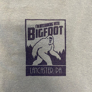 Hitchhiking with Bigfoot T-Shirt