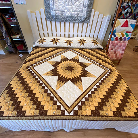 Traditional Lonestar In Commons King Quilt