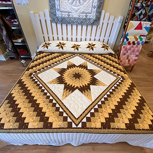 Traditional Lonestar In Commons King Quilt