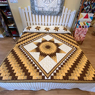 Traditional Lonestar In Commons King Quilt