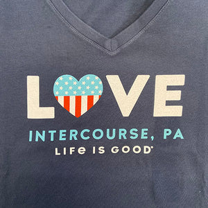 Love Intercourse, PA V-Neck T-Shirt