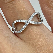 Sparkle Infinity Ring