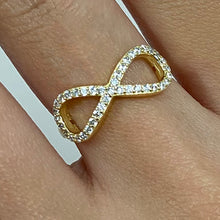 Sparkle Infinity Ring