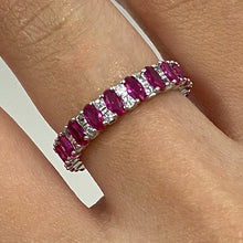 Alternating Eternity Band Ring