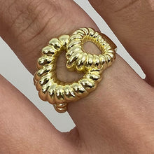 3-Open Braided Knot Ring