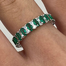 Alternating Eternity Band Ring