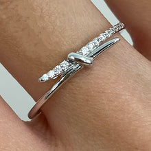 Pave Tie the Knot Ring