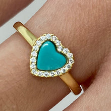 Heart Halo Ring