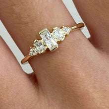 Regina Cubic Zirconia Baguette Ring