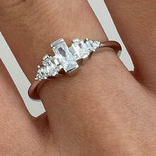 Regina Cubic Zirconia Baguette Ring