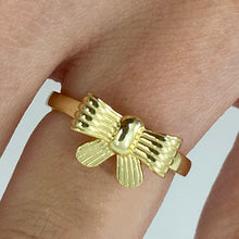 Textured Bow Ring