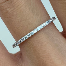 Pave 1/2 Eternity Band Ring