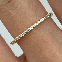 Pave 1/2 Eternity Band Ring