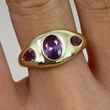 Oval & Teardrop Flush Setting Ring