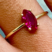 Marquise Solitaire Ring