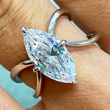 Marquise Double Band Ring