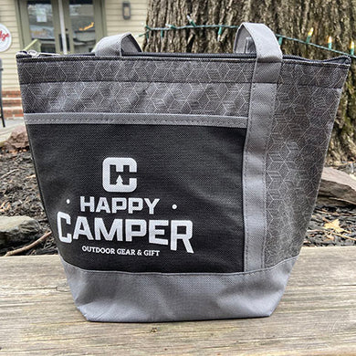 Happy Camper Logo Cooler Tote