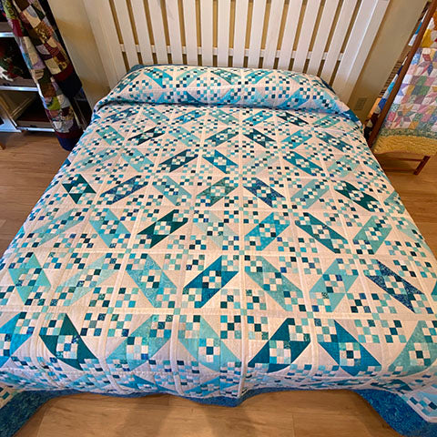 Jacobs Ladder King Quilt