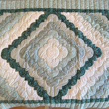 Ocean Wave Throw Quilt
