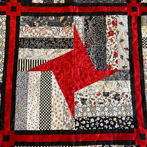 Dancing Stars Throw Quilt