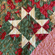 Holiday Stars Throw Quilt