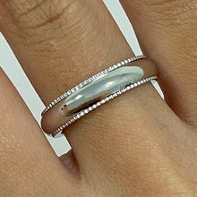 Milgrain Spinner Wedding Band Ring