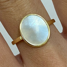 Oval Stone Ring