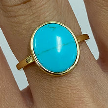 Oval Stone Ring