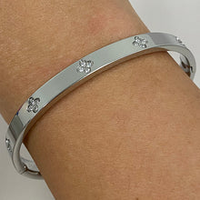 Cubic Zirconia Diamond Cuff Bracelet