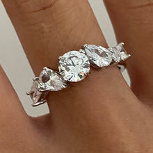 Rectangle, Tear & Circle Ring