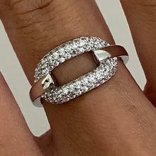 Single Chain Sparkle Ring