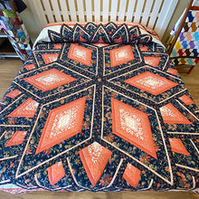 Assorted Fractured Star King Quilts