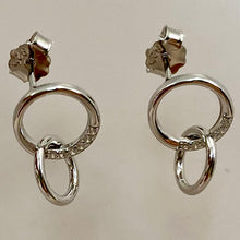 Double Loop Dangle Earrings
