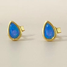 Opal Teardrop Earrings