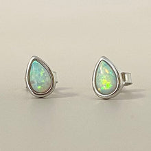 Opal Teardrop Earrings