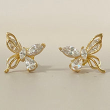 3D Butterfly Stud Earrings