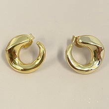 Twisted Crescent Earrings
