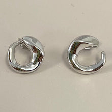 Twisted Crescent Earrings