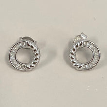 Bubble Circle Stud Earrings