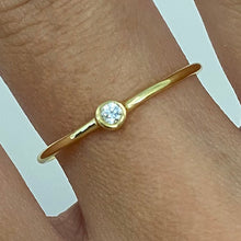 Mini Bezel Set Ring